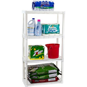 4-Shelf Standard Duty Storage Unit - Plano